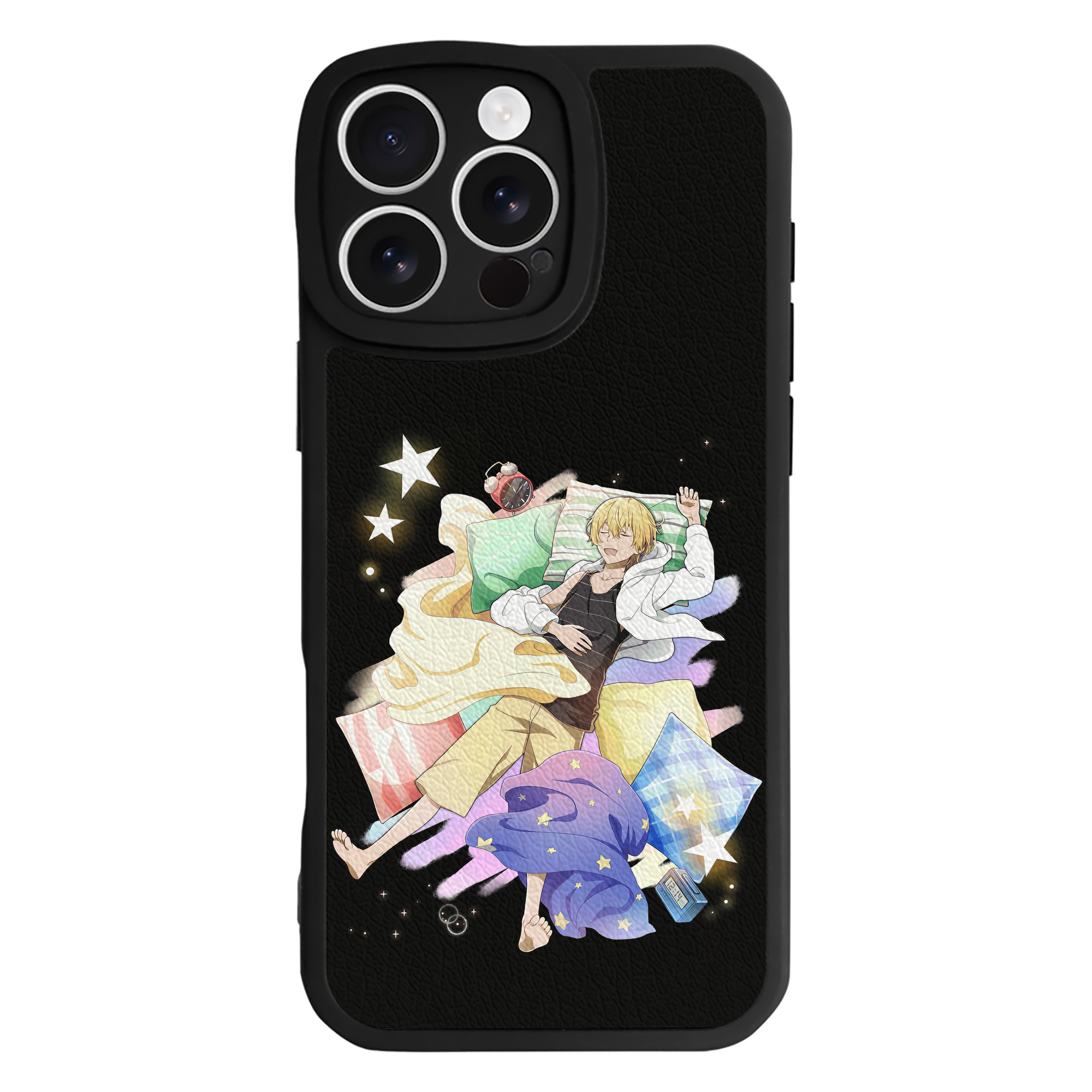 （画像用） 文豪ストレイドッグス Bungo Stray Dogs 【iPhone 16シリーズ対応】シリコンスマホケース（レザー調） 材質：シリコン
